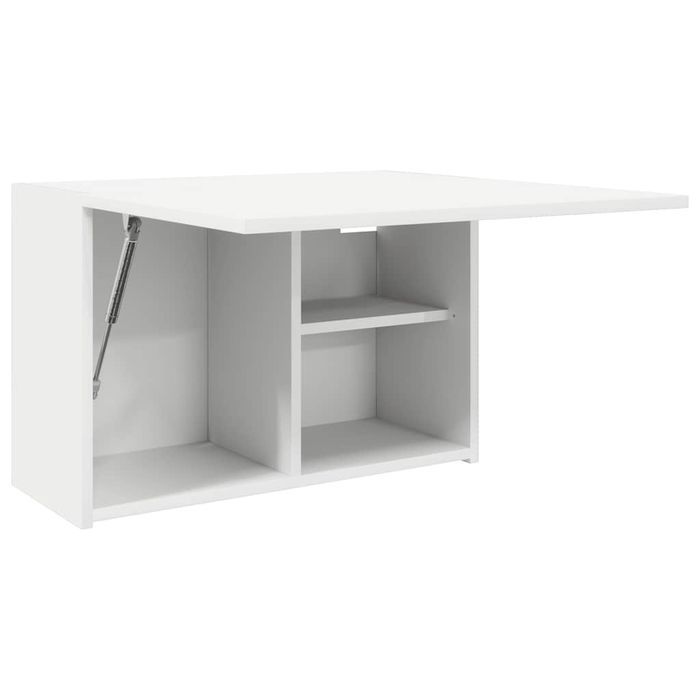 Vidaxl Wisząca Szafka Łazienkowa, Biała, 60X25X40 Cm