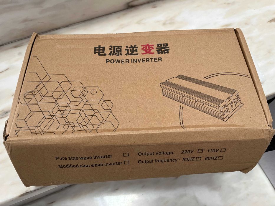 Inversor de energia 24v onda modificada