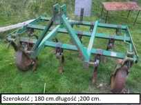 Kultywator zagrabiarka pług traktor