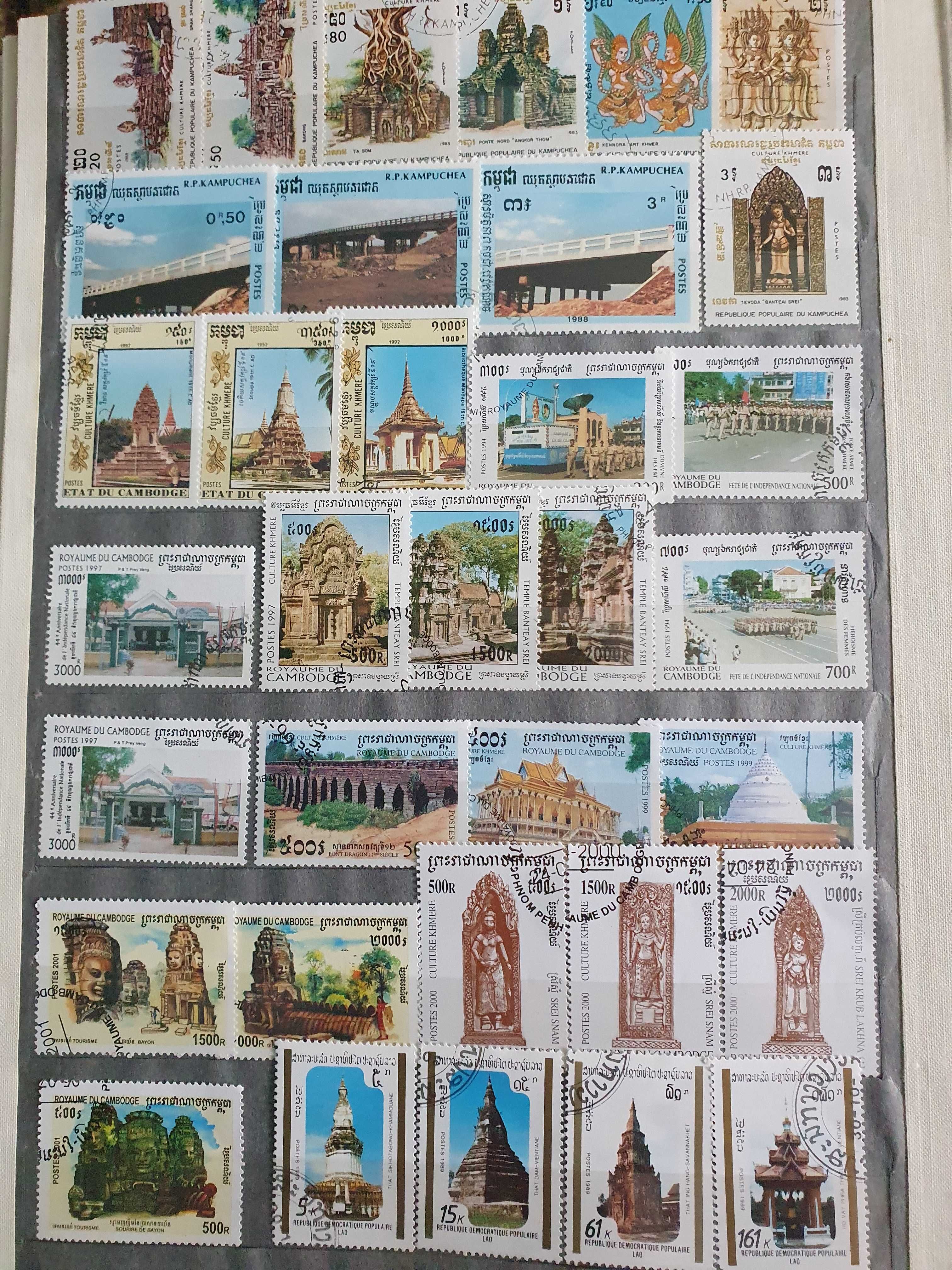 Поштові марки 280 марок.