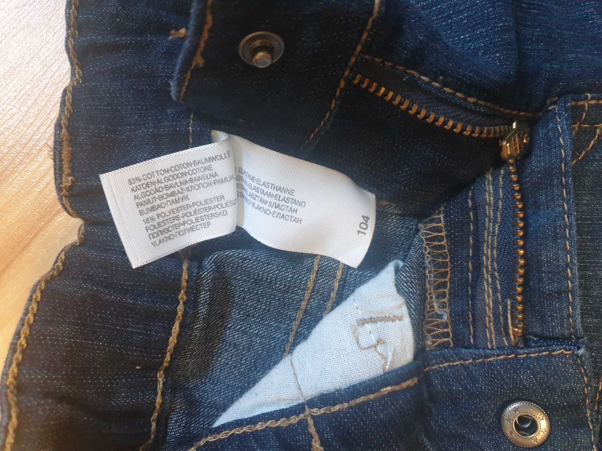 Spódnica jeans rozm.104