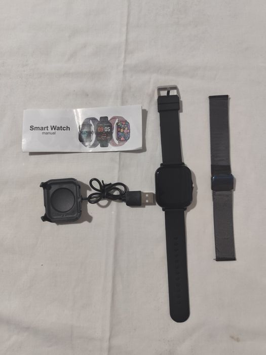 Smartwatch Inteligente Bluetooth – Preto (Novo)