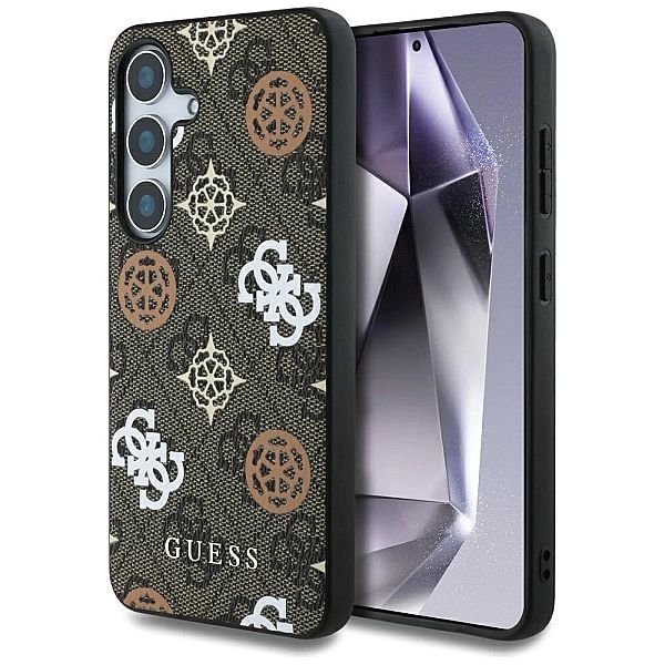 Etui Guess 4G Printed Colored Peony Pattern MagSafe do Samsung Galaxy