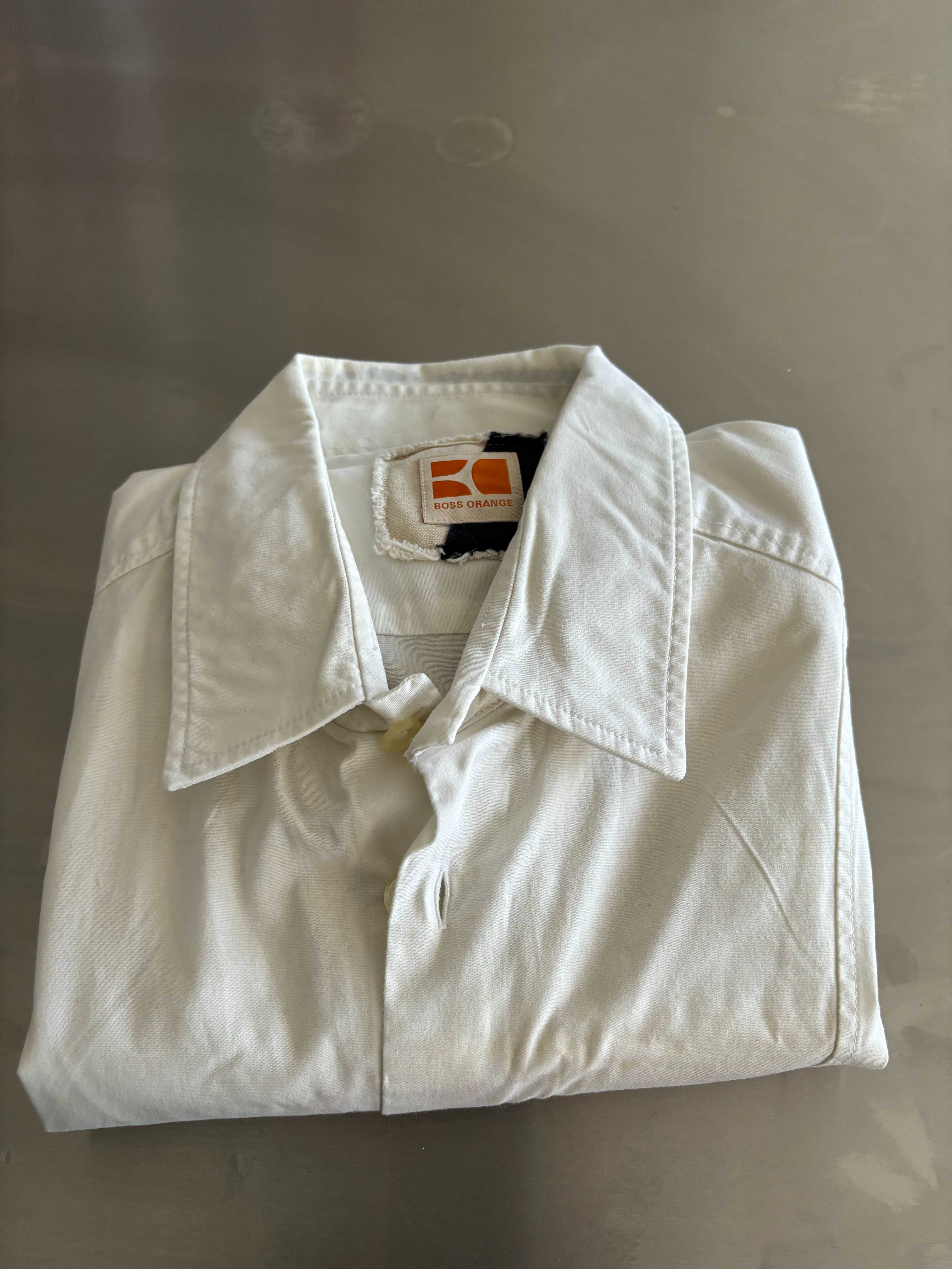 Camisa Branca Boss Orange M
