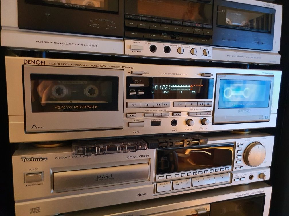 Magnetofon deck DENONN modl DRW-660