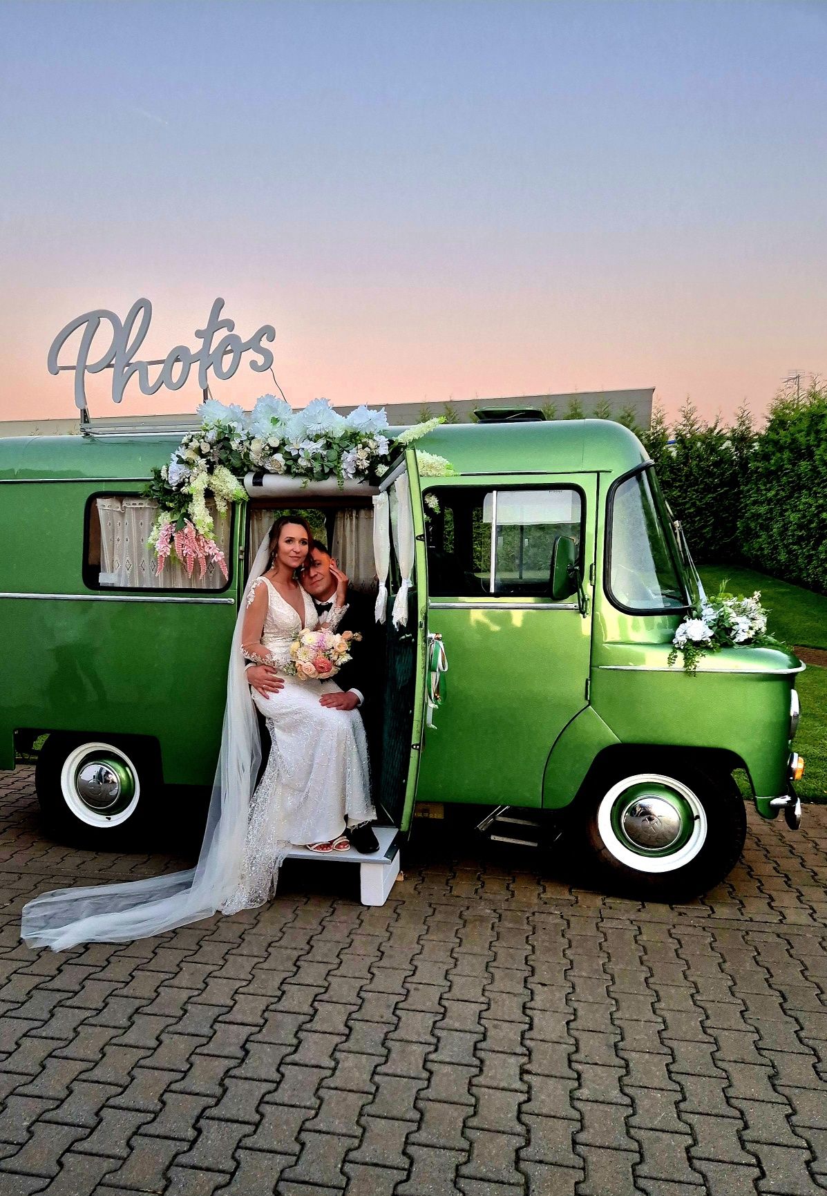 Fotobudka w busie Fotobus Photobus boho, photos, fotobudka wesele retr