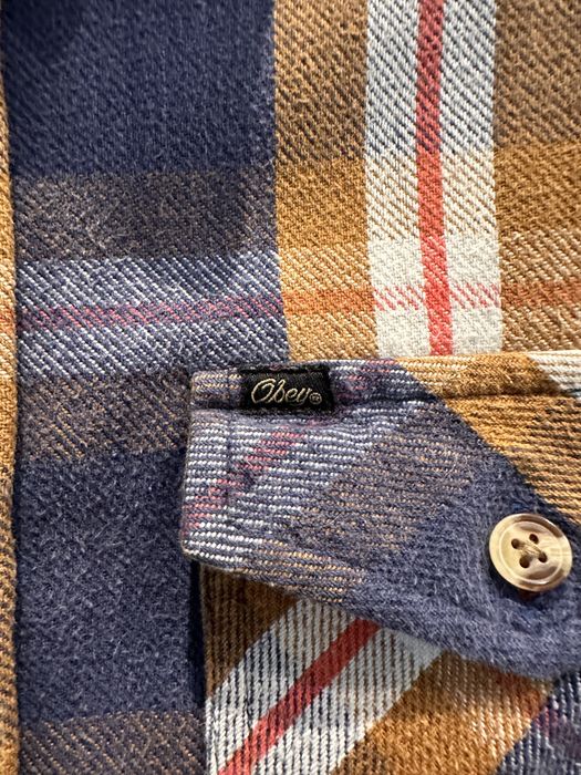 Camisa Obey - Pattern Long Shirt size M