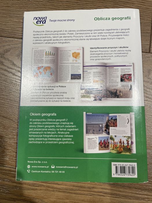 Podręcznkk Oblicza geografii z nowej ery zakres podstaowy klasa 2