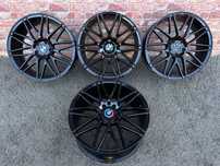 Felgi 20 Wrath Wheels 5x120 BMW 8.5j ET40 alufelgi seria 3 F30 F32 F34 E90 X1 E84 X5 F15 X3 F25 X4 F25 X6 F16 F10 F12 F01 E60 E65 5 GT xDrive styling JR28 M pakiet czarne Opel Insignia