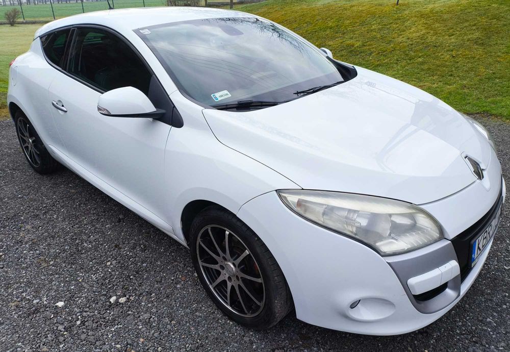 Renault Megane 3 Coupe biały bardzo ladny ,doinwestowany