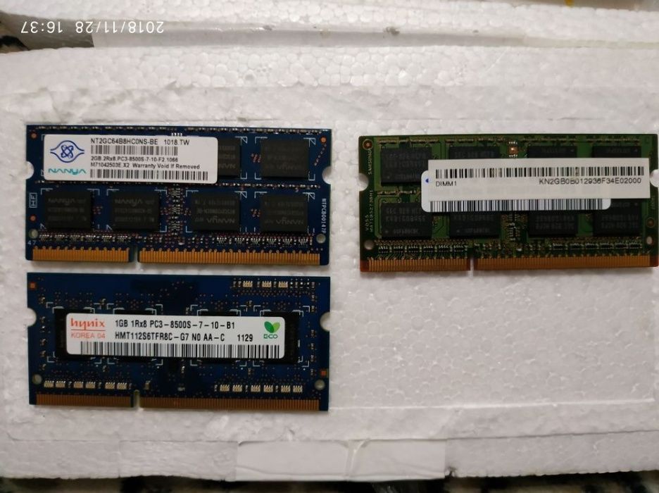 Оп. память Hynix 1gb 1R 8 PCЗ-8500S-7-10-B1.