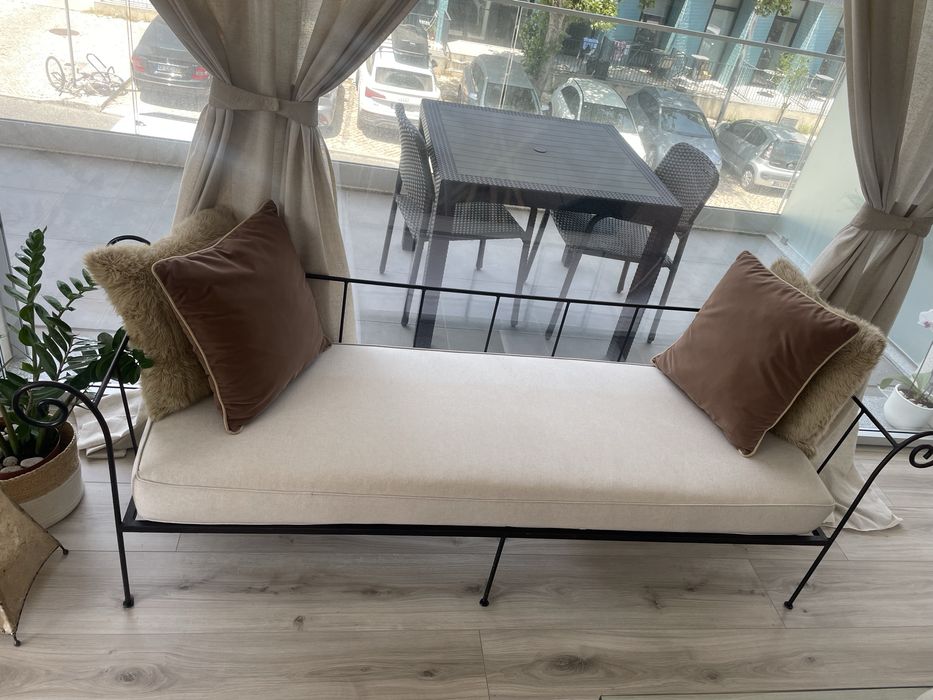 Sofá rústico 175cm