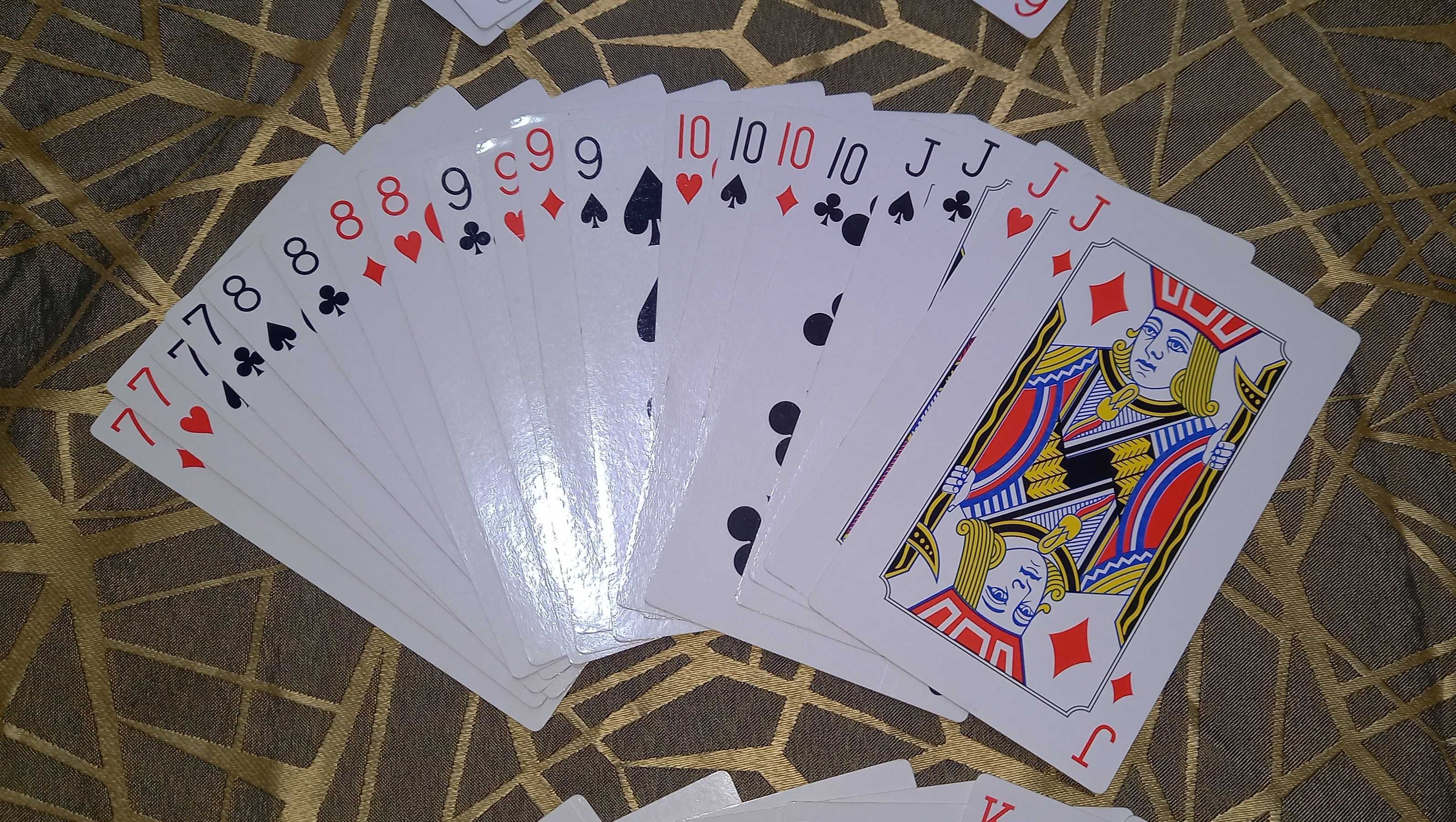 Karty do gry XL cards talia duże