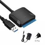 Adapter dla 3.5/2.5 Cal SSD HDD SATA III do USB 3.0 kabel