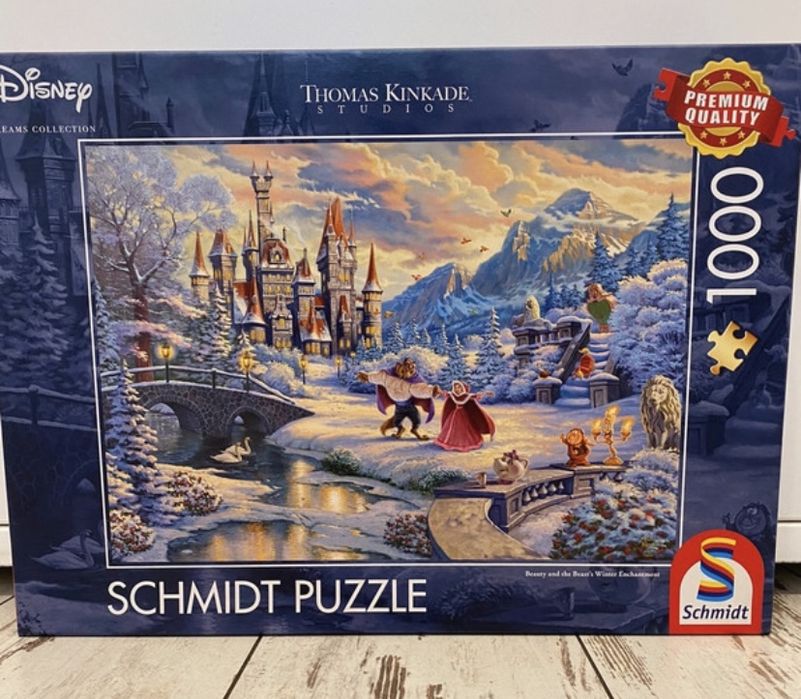 Puzzle 1000 Schmidt Piękna i bestia