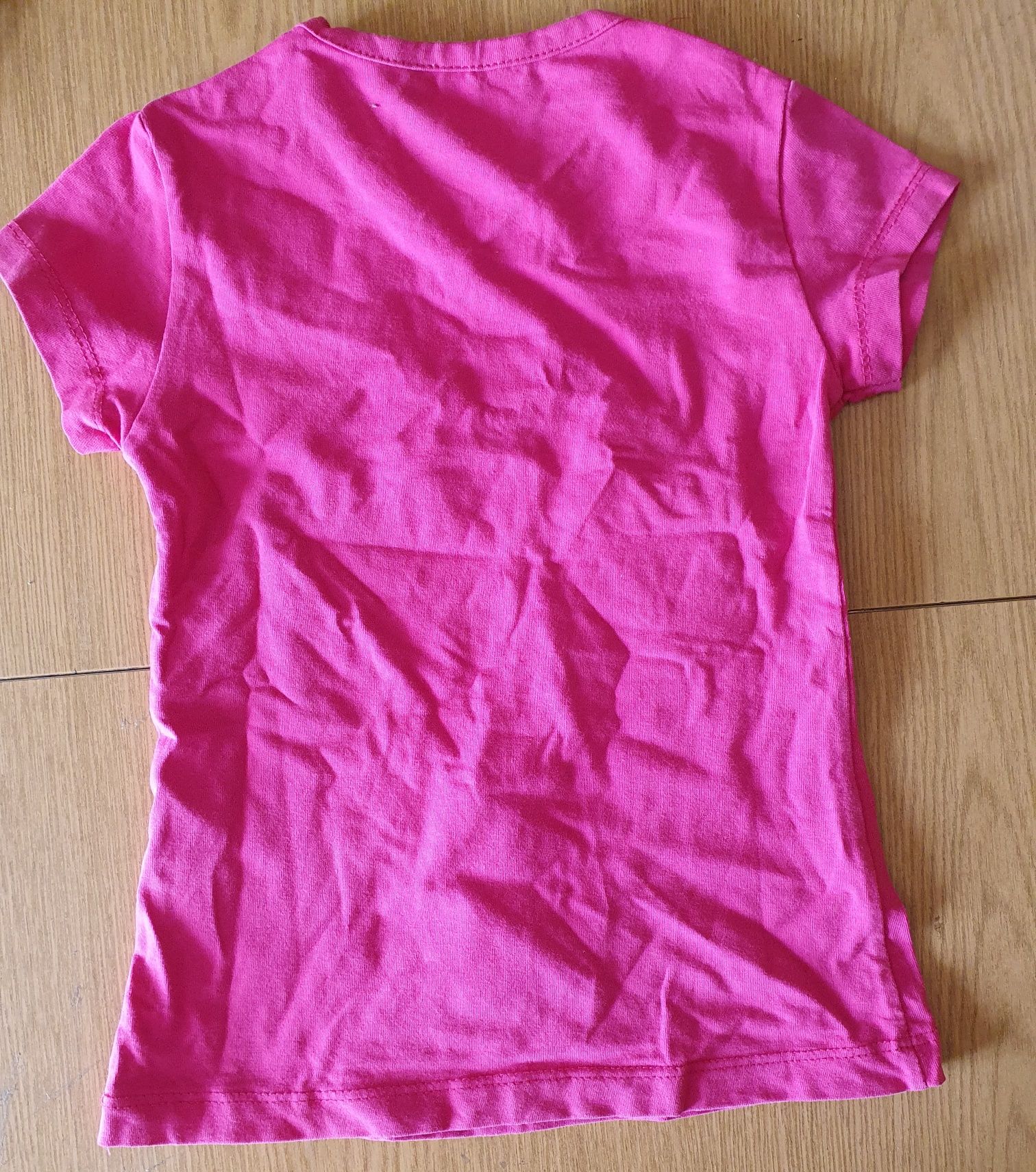 Różowa bluzka dziewczęca rozmiar EUR 98
