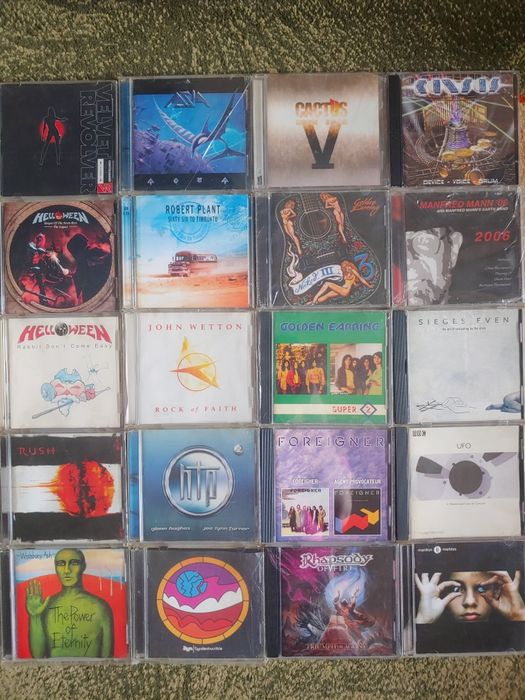 Cd диски рок прогресив музика