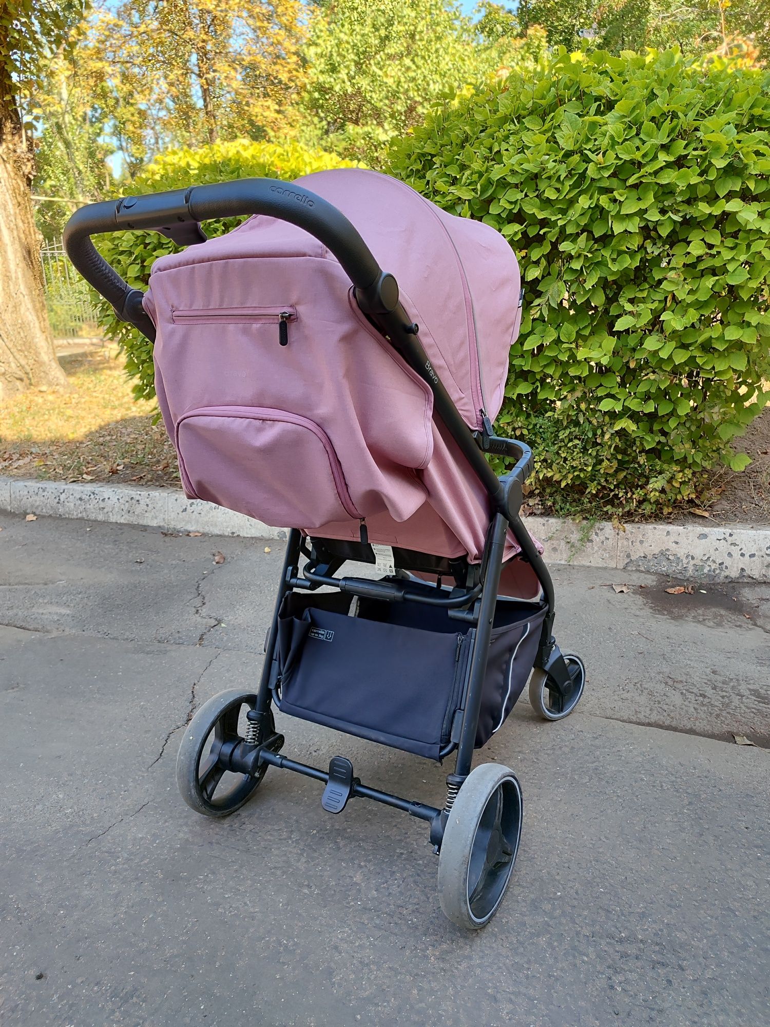Прогулянкова коляска CARRELLO Bravo CRL-8512 Crystal Pink