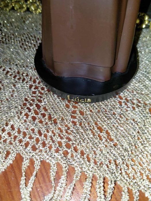 Irmã Lúcia ou Santa Lúcia 18cm nova