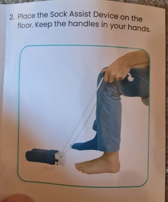 Calçadeira para mobilidade reduzida VIVE SOCK AID