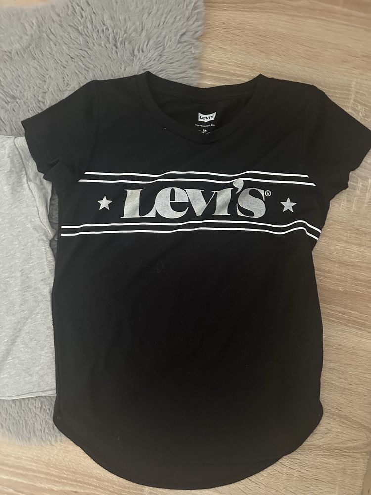 Zestaw trzech koszulek guess levis 128 134