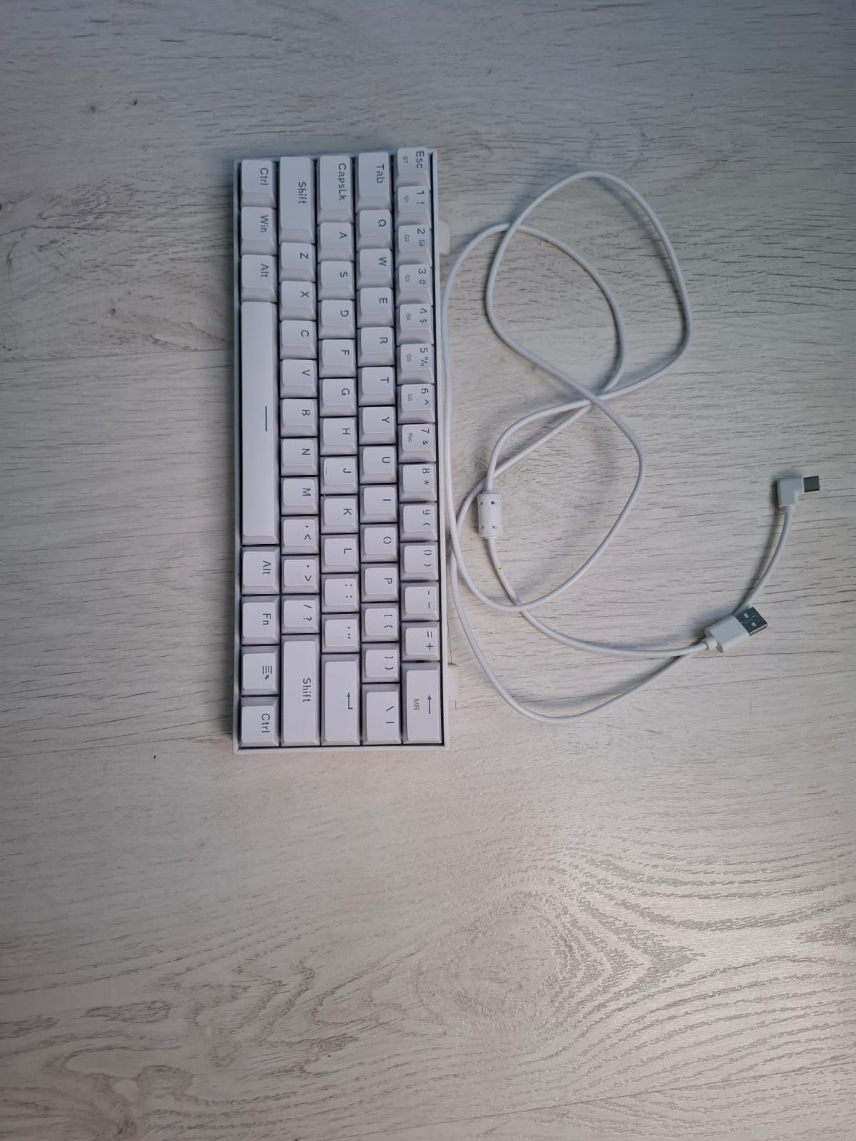 Klawiatura REDRAGON K530 Draconic Pro Biały