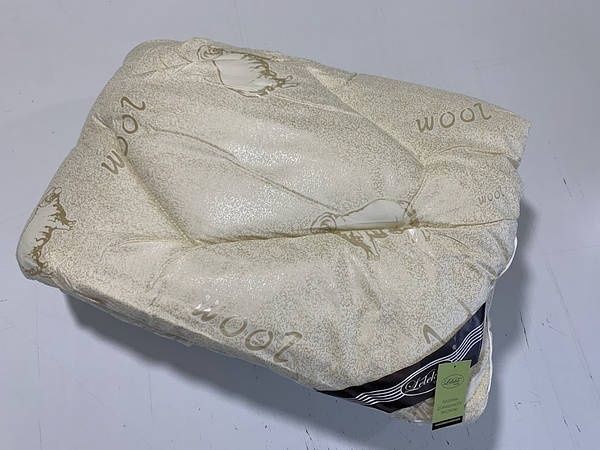 Лелека. Ковдра вовняна зимова. 520гр/м.кв. ТЕПЛА. Фабрична.