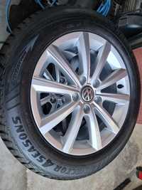 Kola wielosezonowe Vw 6.5x16et42  goodyear 205/55/16