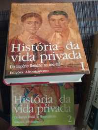 História da Vida Privada - Volume I e Ii