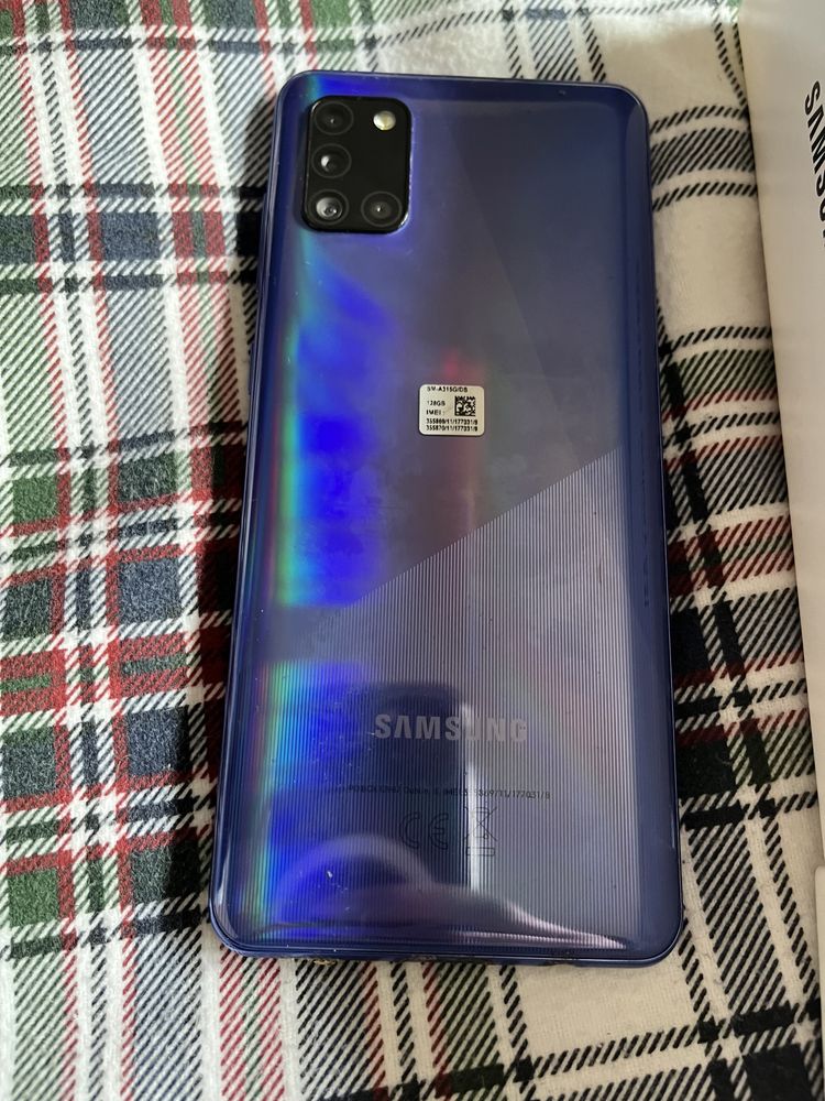 Samsung A31 - azul