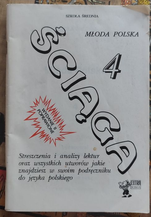 Ściąga, streszczenia, szkoła średnia, język polski