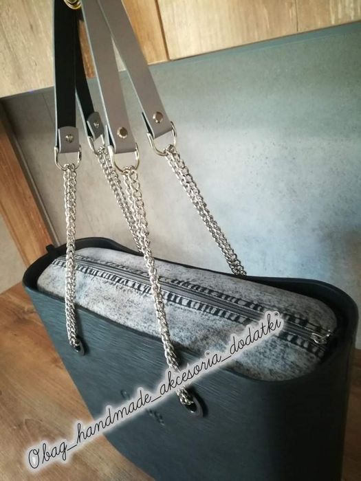 Uchwyty Glamy Bezłezkowe Skóra do Torebki Obag O bag