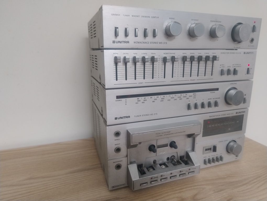 Wieża Unitra Diora ZM WS 315 FS 015 AS 215 MDS 415 mini wieża