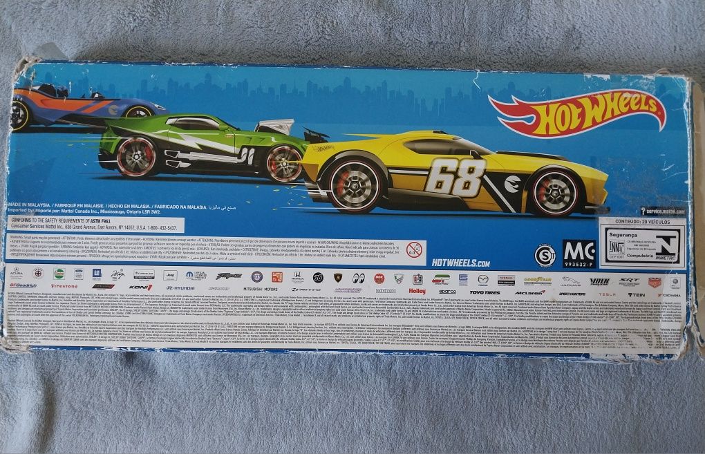 Набор машин Hot wheels 20шт