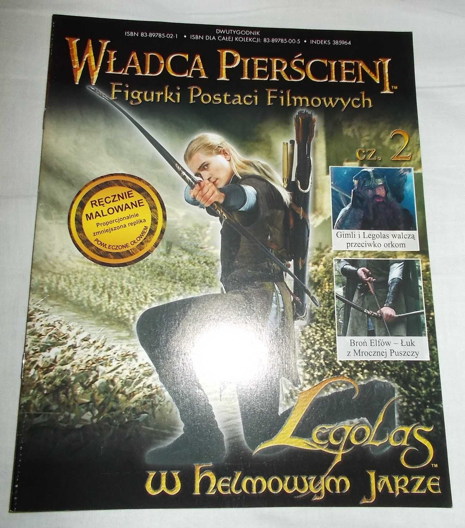 Władca Pierścieni Nr 2 - Figurki postaci - LEGOLAS (2004) - GAZETKA