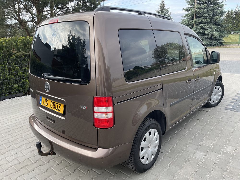 VW Caddy 1.6 Tdi 102km Klima Perfekcyjny Stan