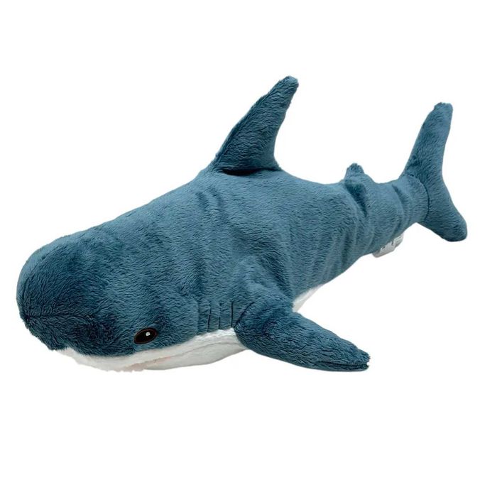 Игрушка Акула 100 см IKEA детская плюшевая мягкая игрушка ИКЕА
