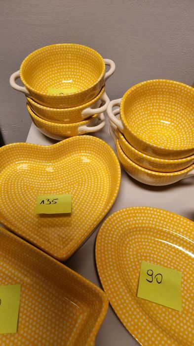 Bolesławiec  Żółty Millena Unikat