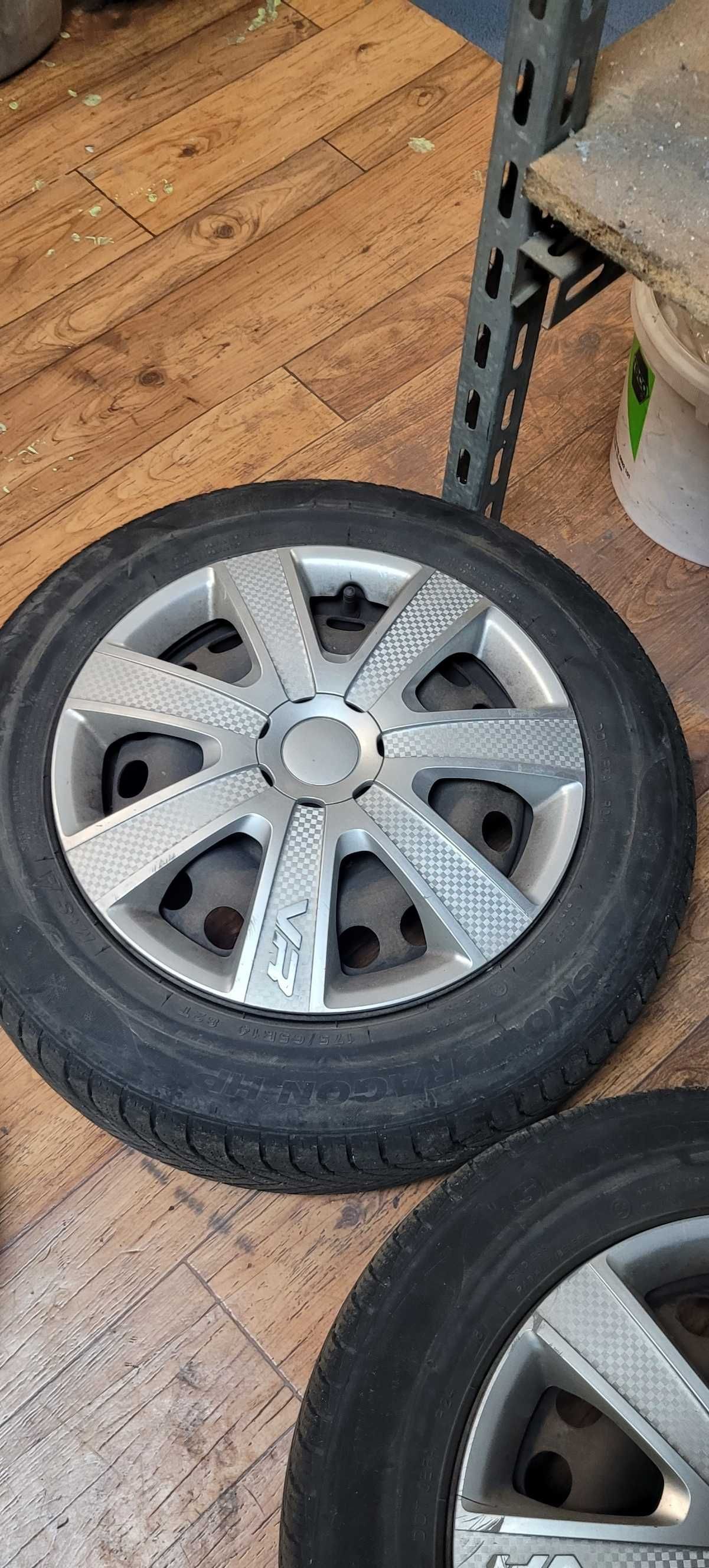 Koła Mitsubishi Colt, Smart Forfour 4x114,3, 14 cali, opony zimowe