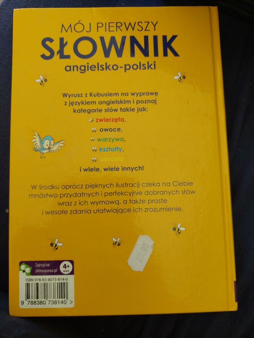 Mój pierwszy słownik angielsko-polski  Kubuś i przyjaciele