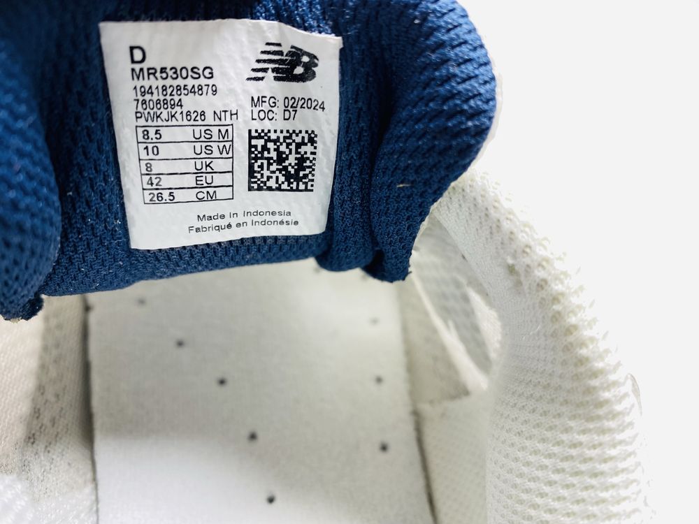42-26.5см ОРИГІНАЛ 100% Кросівки NEW BALANCE 530 MR530SG