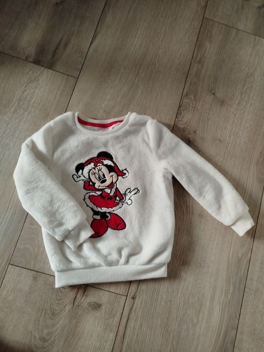 Bluza Minnie Mouse  Święta rozmiar 110