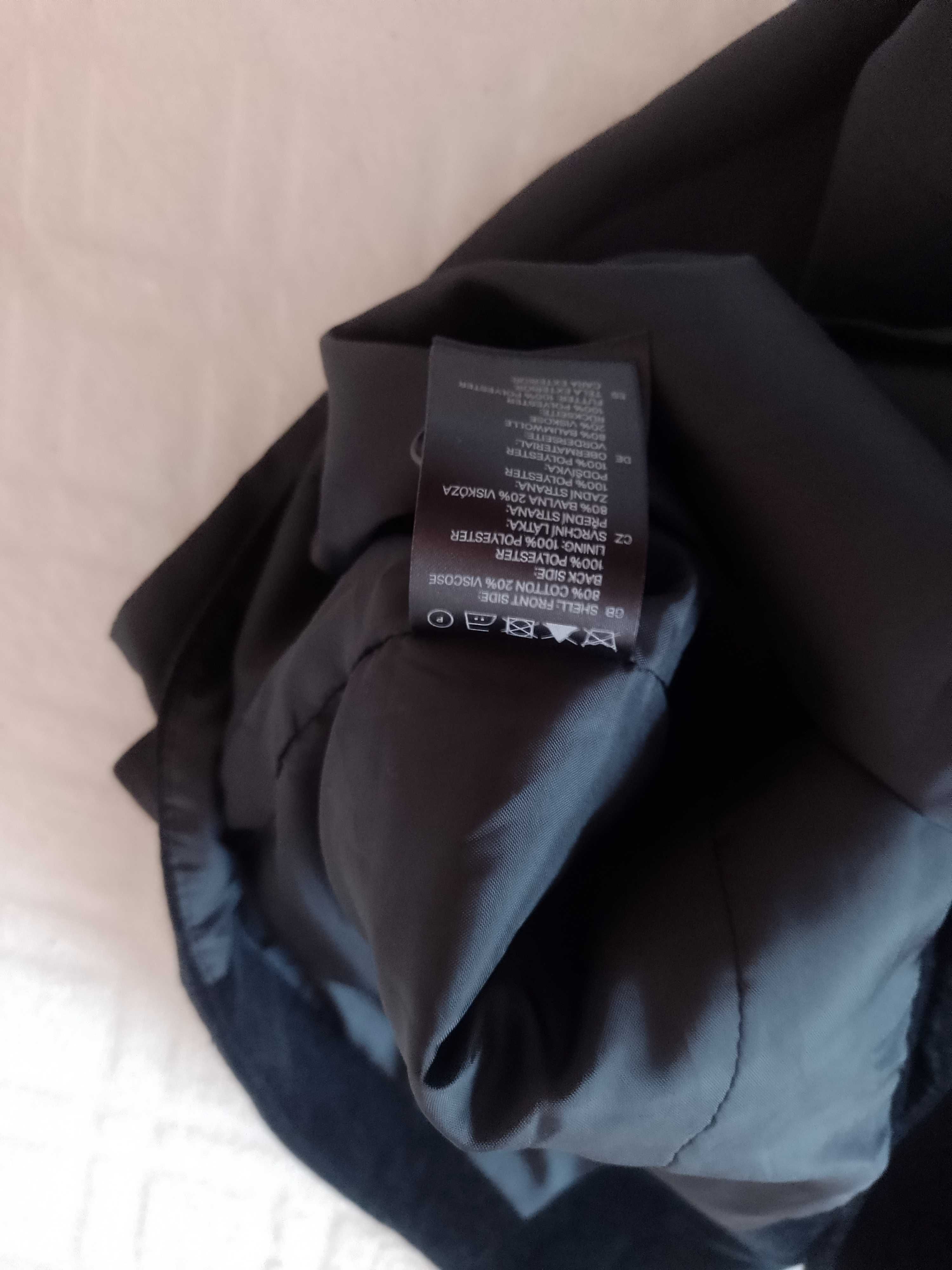 (S) H&M/ Aksamitna kamizelka garniturowa z Londynu, NOWA