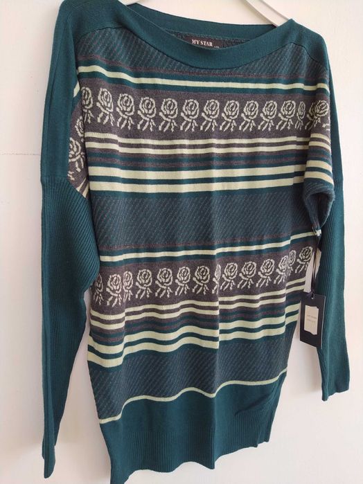 Camisola verde - My Star - Tamanho L / XL - Nova!
