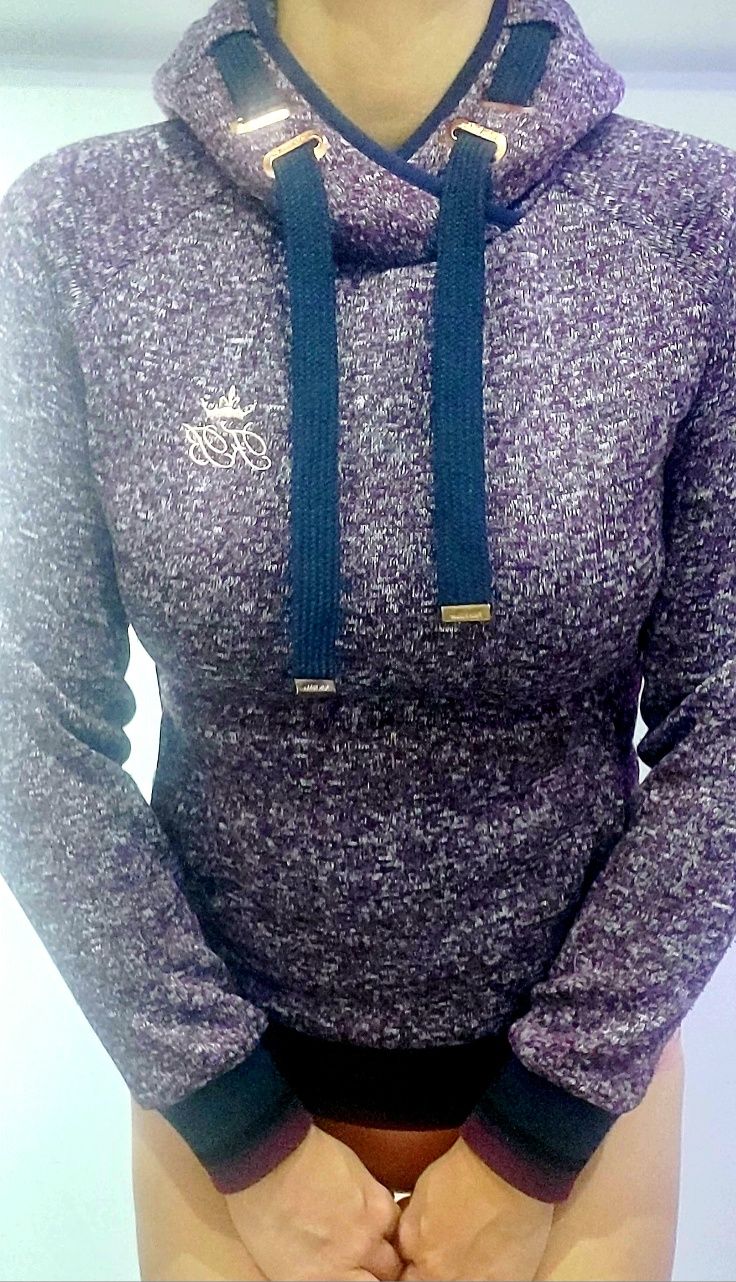 Felix Buhler.  Bluza z kapturem.  Unisex.  Roz. 34. Vintage  XS.