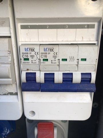 Skrzynka budowlana na prąd