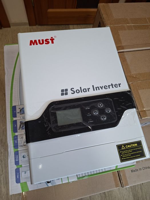 Гібридний інвертор PV1800 24В/3.2 кВт Київ безкоштовна доставка