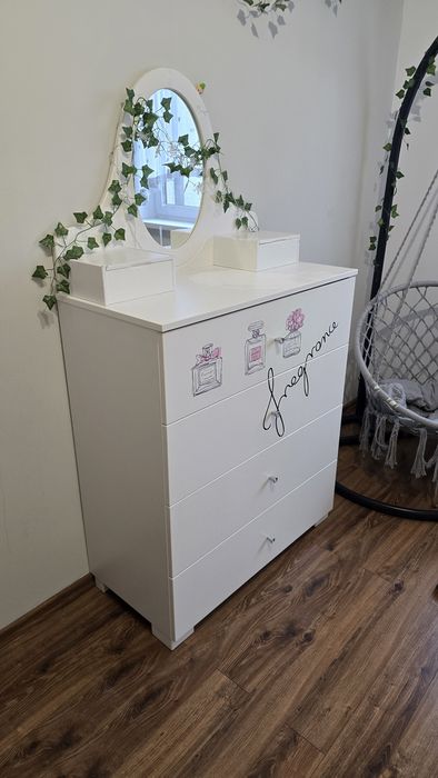 Meble do pokoju dziecięcego grawerowane Meblik Fashion Pink