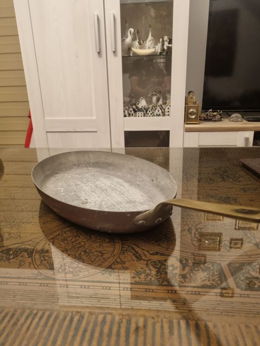 Miedziana patelnia/antyk