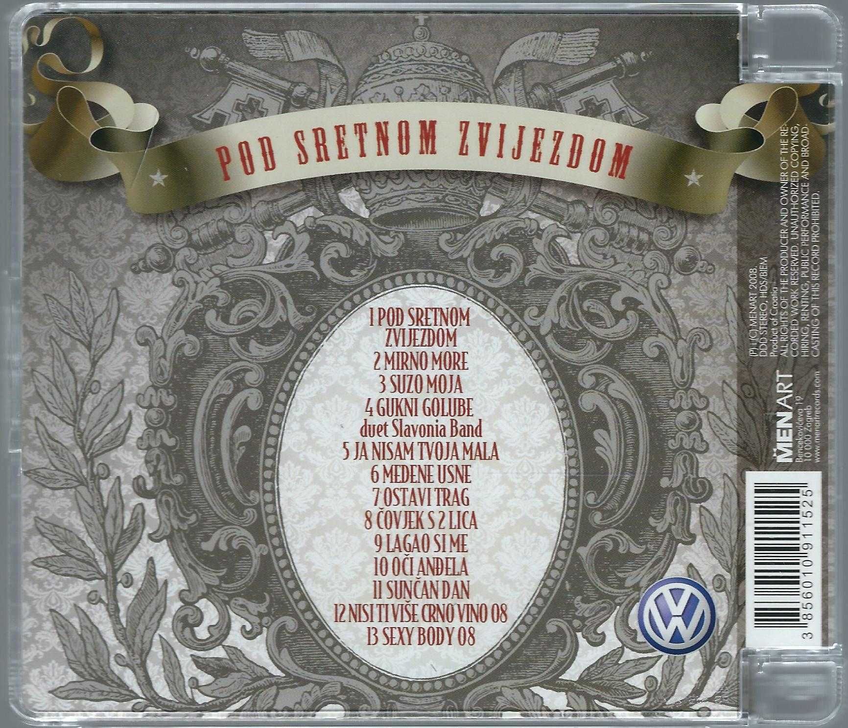 CD Colonia - Pod Sretnom Zvijezdom (2008) (Menart)